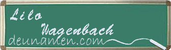 Lilo Wagenbach Visitenkarte